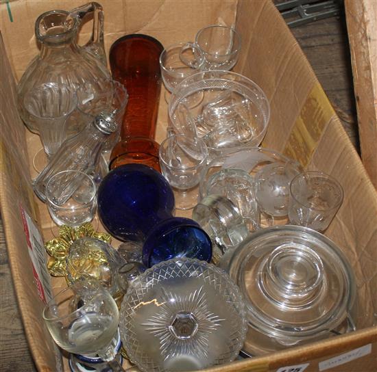 Mixed glassware